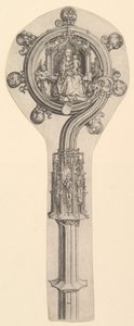 El báculo, ca. 1435-1491 de Martin Schongauer