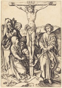 La Crucifixión de Martin Schongauer