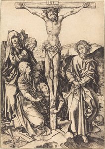 La Crucifixión de Martin Schongauer