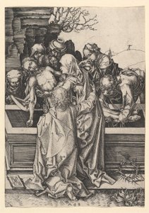 El Entierro de Cristo, ca. 1435-1491 de Martin Schongauer