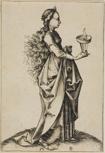 La Quinta Virgen Sabia de Martin Schongauer