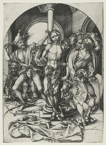 La flagelación de Martin Schongauer