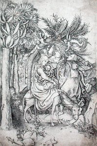 La huida a Egipto, c.1470-80