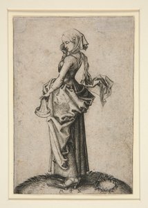 la virgen tonta de Martin Schongauer