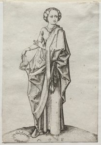 La Cuarta de las Vírgenes Necias de Martin Schongauer