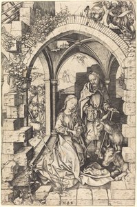 La natividad de Martin Schongauer
