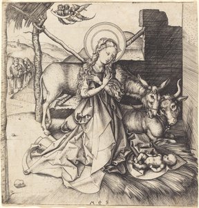 La Natividad de Martin Schongauer