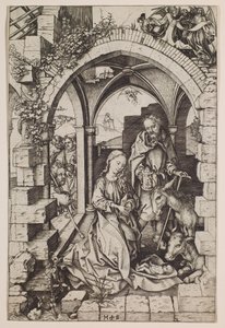 La natividad de Martin Schongauer