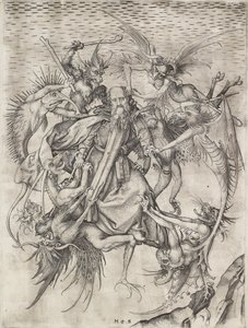 Las Tribulaciones de San Antonio, finales del siglo XV de Martin Schongauer