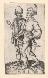 Dos turcos de Martin Schongauer
