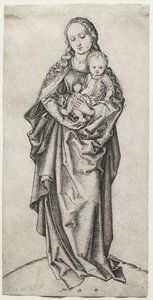 Virgen y Niño de Martin Schongauer