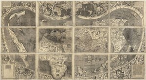 Mapa mundial Universalis Cosmographia, 1507