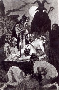 Una misa negra, 1911 de Martin van Maele