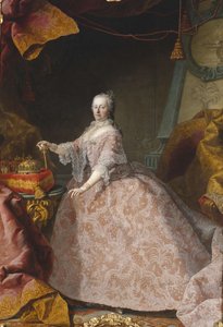 Alemán: Kaiserin Maria Theresia Maria Theresia of Austria at the Age of 35