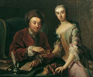 doble retrato de Martin van Meytens d. J.