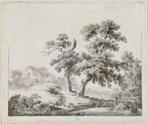 paisaje de Martin von Molitor