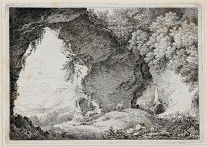 paisaje de Martin von Molitor
