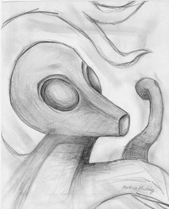 El extraterrestre animación alienígena