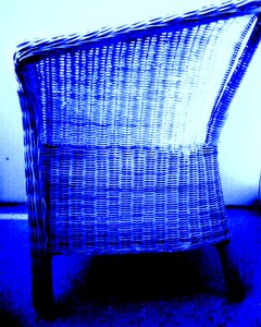 Azul hecho a mano