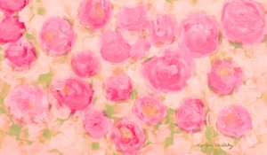 Flores de rosa de Martina Konitzky
