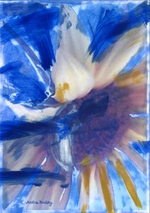 Azul girasol de Martina Konitzky