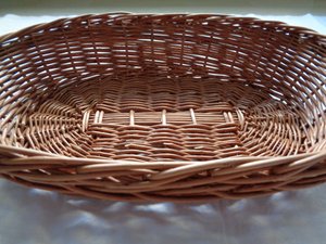 Cesta de mimbre