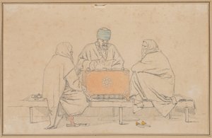 Un notario turco y dos mujeres de Martinus Rørbye