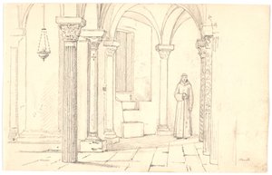 Cripta de la catedral, Otranto de Martinus Rørbye