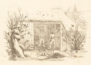 Ilustración para "Cincuenta fábulas para niños" de Hey de Martinus Rørbye