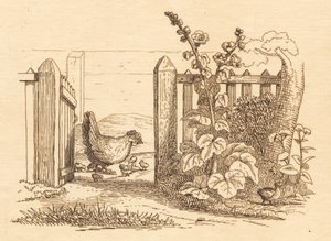 Ilustración para "Cincuenta fábulas para niños" de Hey de Martinus Rørbye