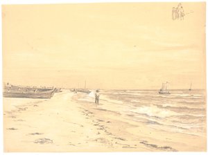 Parte de Sønderstrand, Skagen de Martinus Rørbye