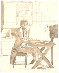 El escriba Jens Melsen de Martinus Rørbye