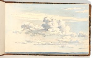 Estudio del cielo de Martinus Rørbye