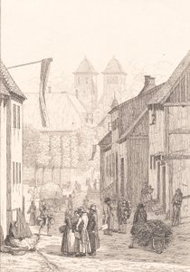 Un día de mercado en Viborg de Martinus Rørbye