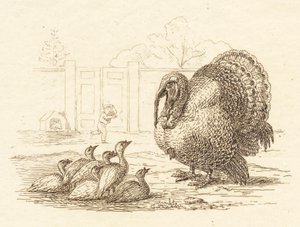 Ilustración para "Cincuenta fábulas para niños" de Hey de Martinus Rørbye