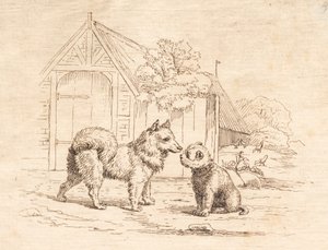 Ilustración para "Cincuenta fábulas para niños" de Hey de Martinus Rørbye