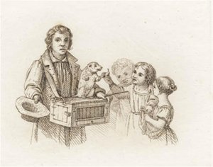 Ilustración para "Cincuenta fábulas para niños" de Hey de Martinus Rørbye