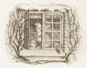 Ilustración para "Cincuenta fábulas para niños" de Hey de Martinus Rørbye