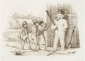 Ilustración para "Cincuenta fábulas para niños" de Hey de Martinus Rørbye