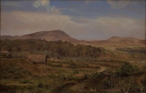 Paisaje cerca de Blokhus, Jutlandia de Martinus Rørbye