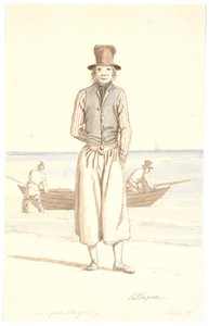 Saltepeer en Skagen de Martinus Rørbye