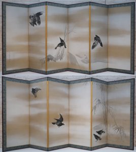 Cuervos" de Maruyama Okyo de Maruyama Okyo
