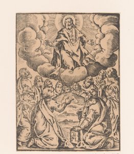 Día de la Ascensión Vida de Cristo, evangelistas y santos (título de la serie) de Marx Anton Hannas