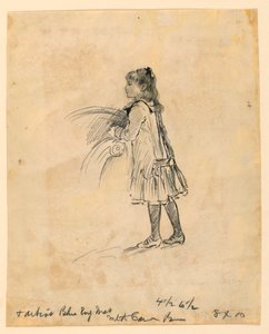 Marian Hague de niña de Mary A. Hallock Foote