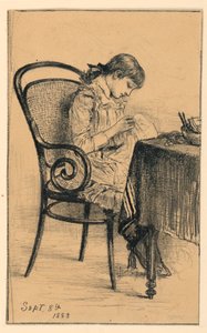 Marian Cosiendo de Mary A. Hallock Foote