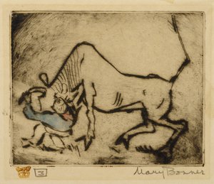 Bull-Dogging de Mary Bonner