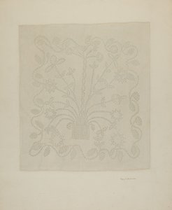 Lino tejido a mano de Mary C. Davidson