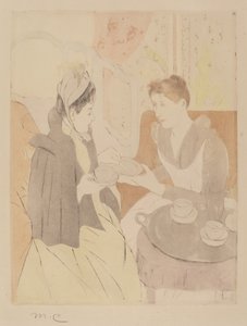 Fiesta de té por la tarde