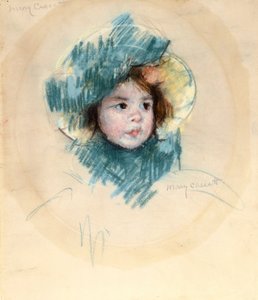 Cabeza de Margot de Mary Cassatt