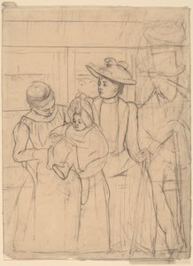 En el ómnibus [recto], c. 1891